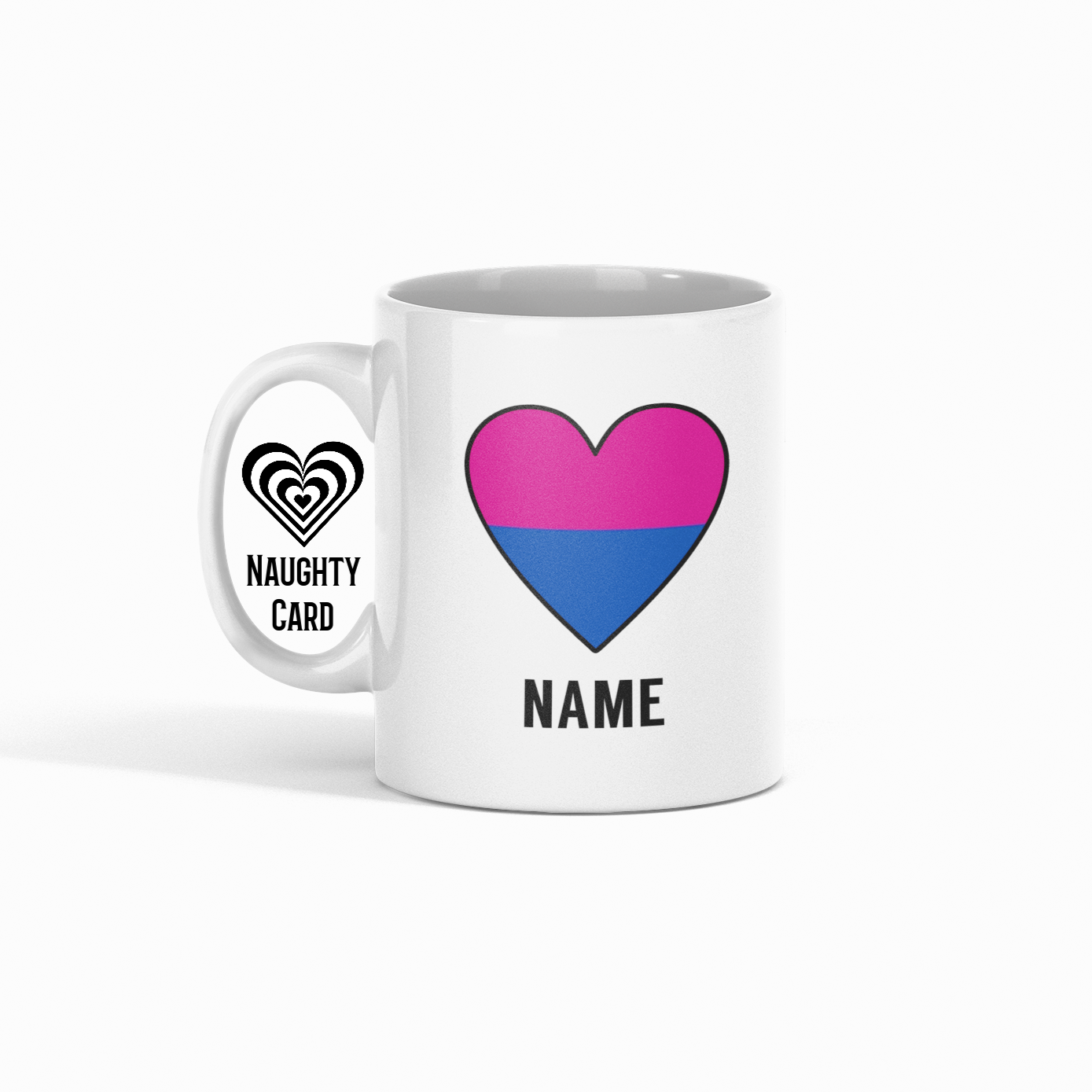 cisgender mug personalised any name