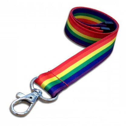 6 Colour LGBT Lanyard