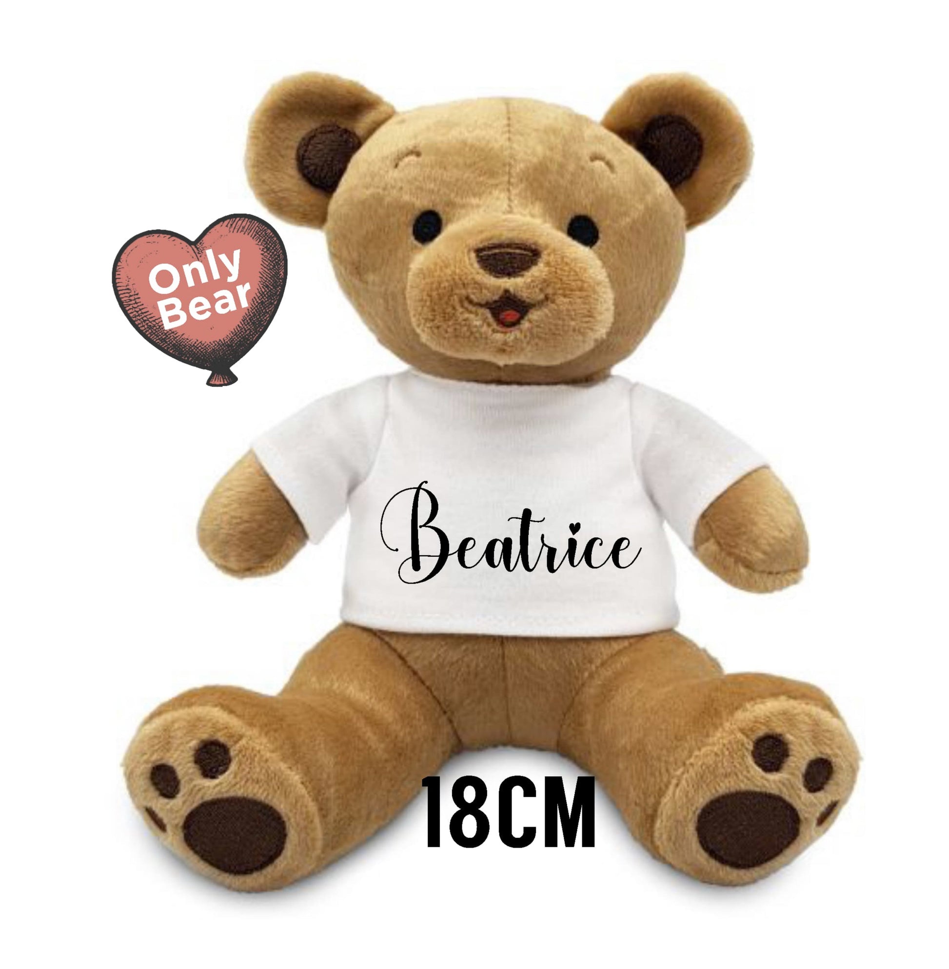 Beatrice Bear from Only Bear - Medium Teddy Bear - Bear Hug