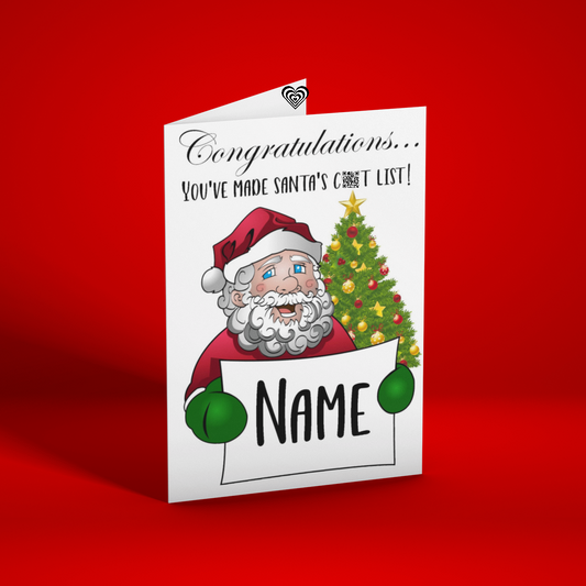 Rude Naughty Card Swearing Christmas Card from NaughtyCard