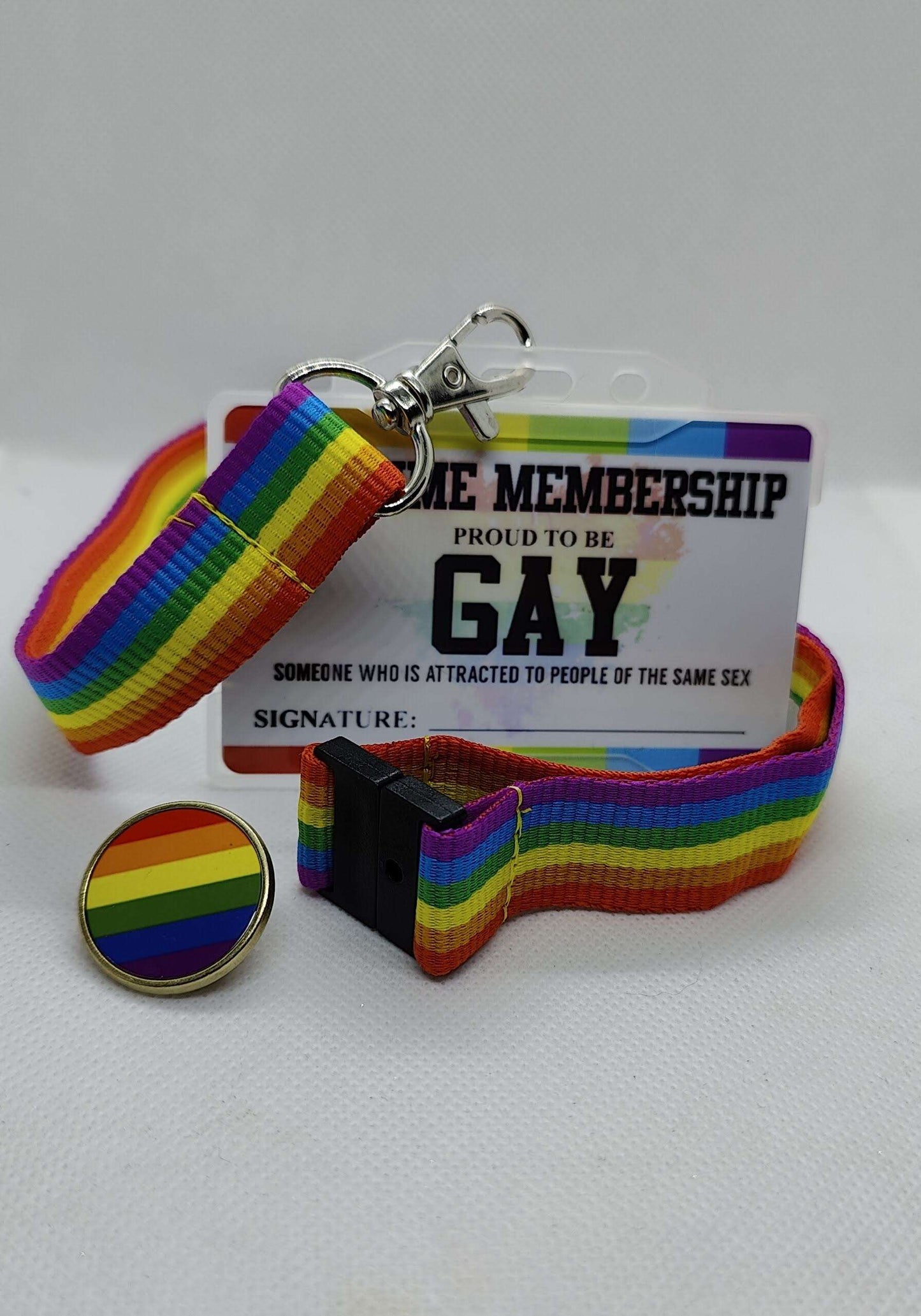 Bisexual Card, LGBTQ Membership Card