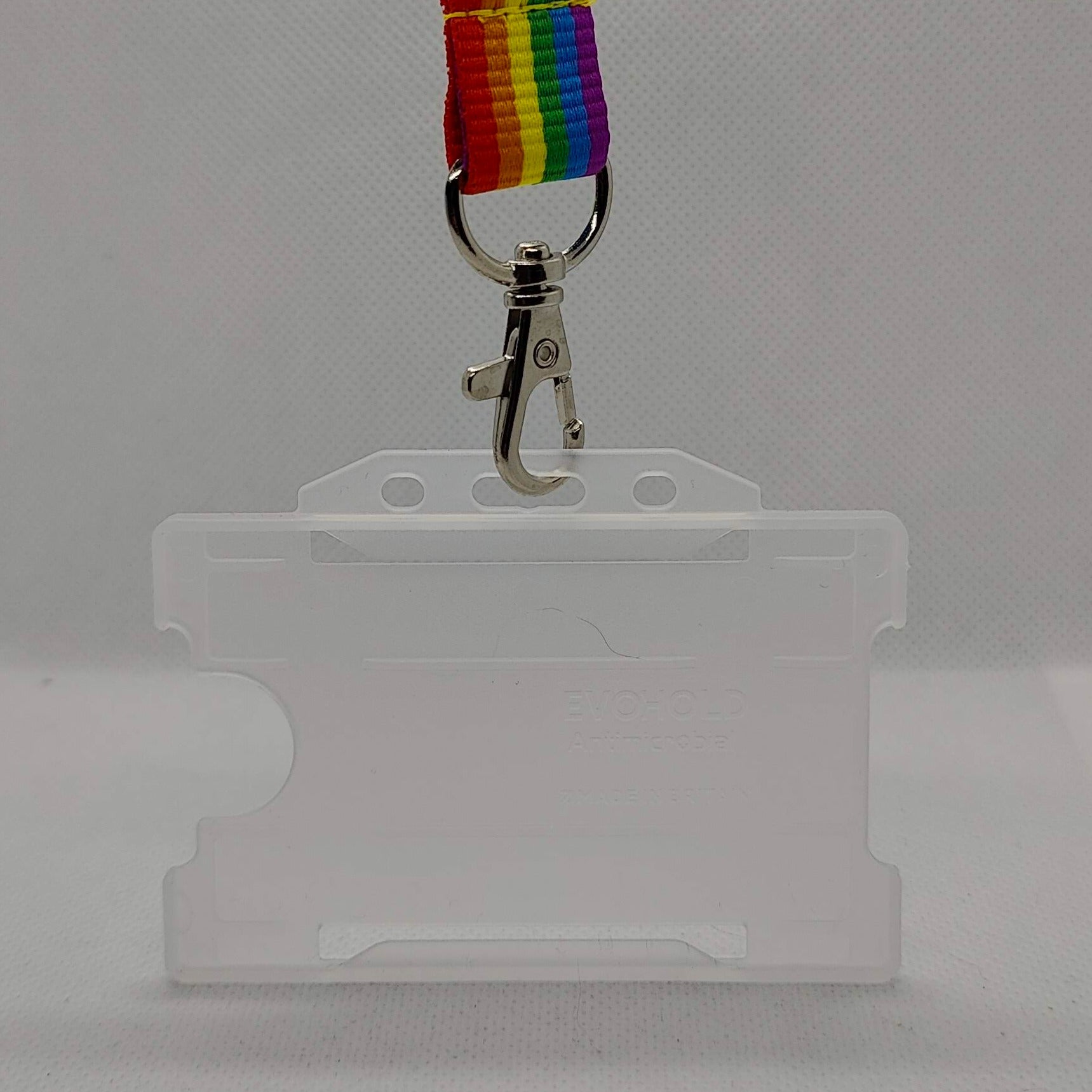 Gay Pride Lanyard with card holder