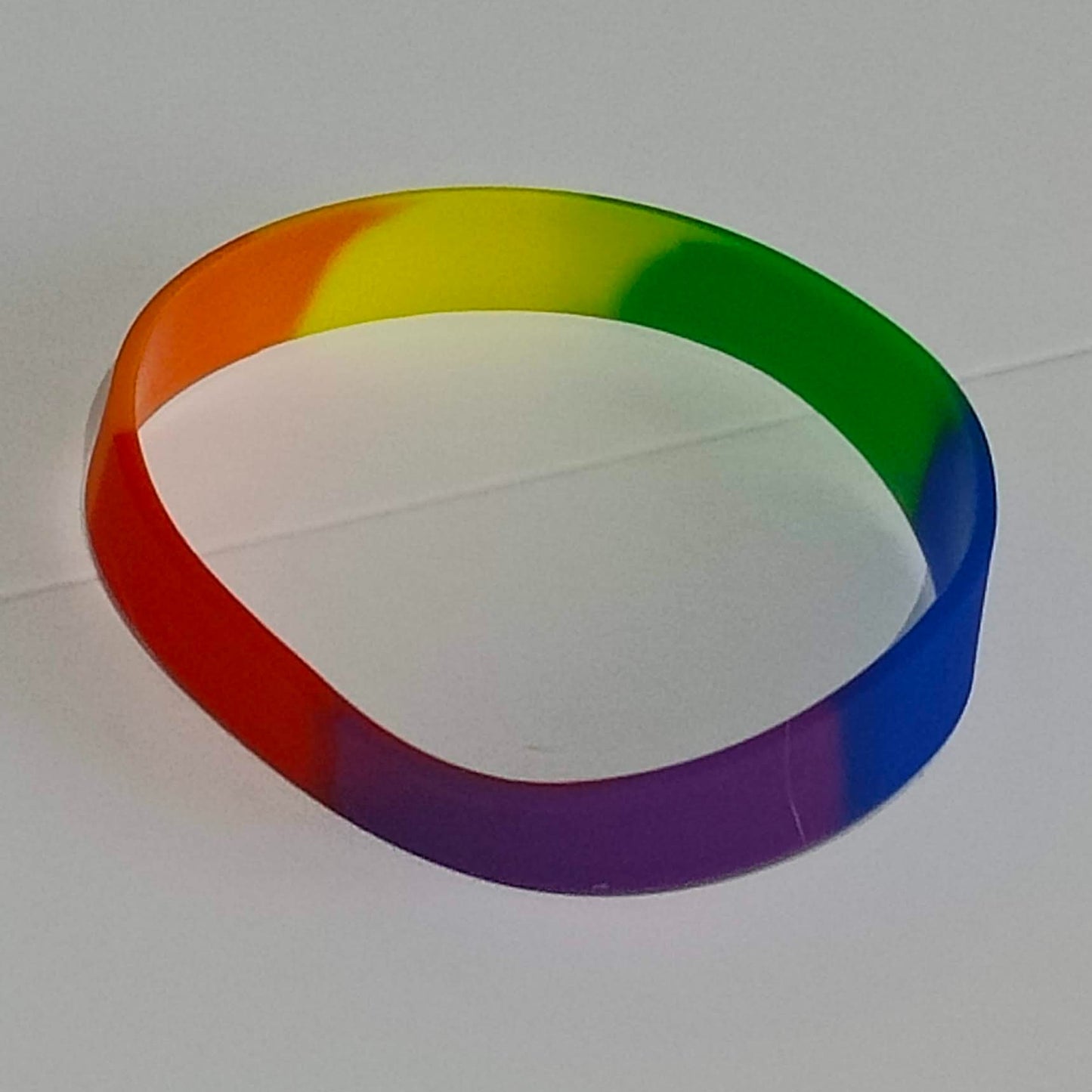 Gay silicone wristband