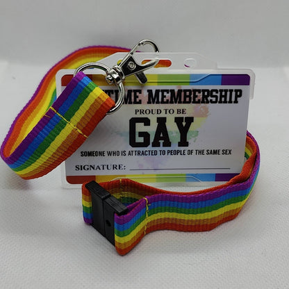 Gay Membership Card - 2023 Design