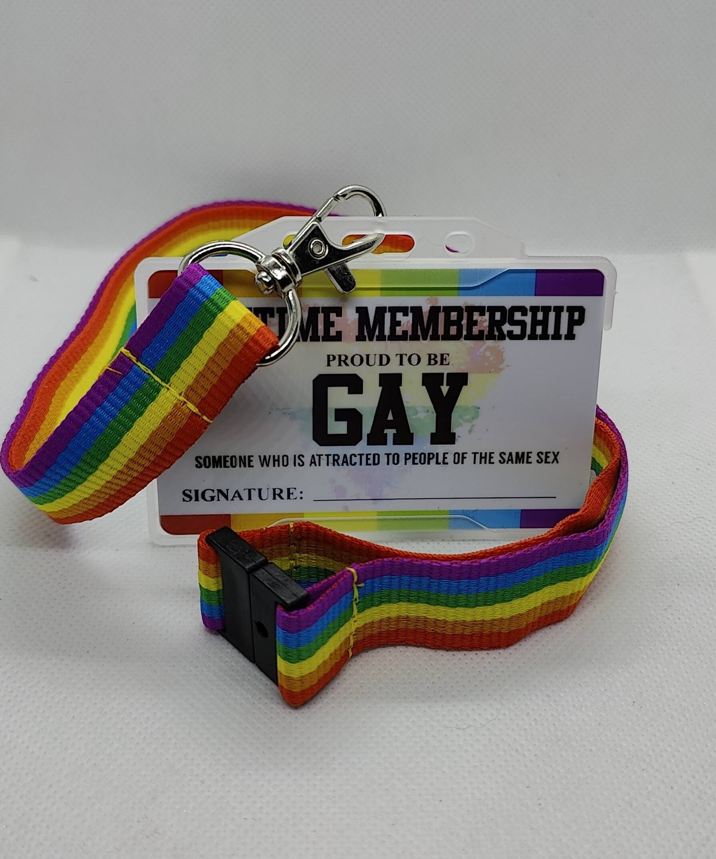 Asexual Card, Metal Membership Card