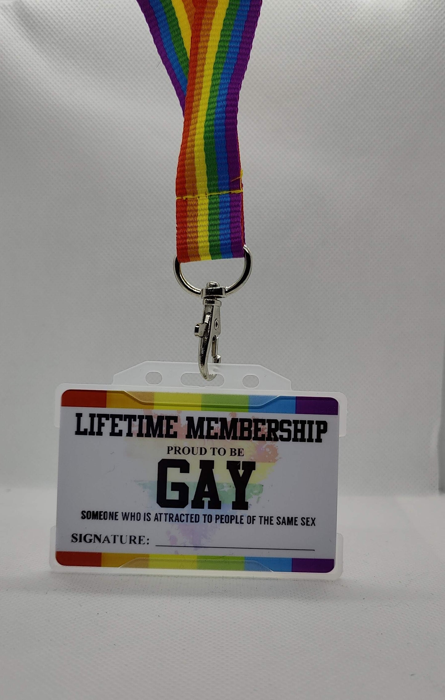 Asexual Card, Metal Membership Card