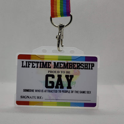 Gay Membership Card - Original