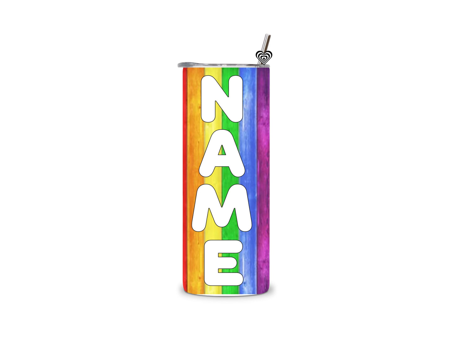 Pride Thermal Skinny Tumbler Personalised