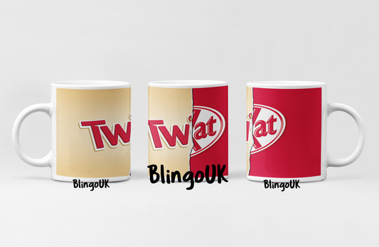 Twat - Personalised Novelty Choco Mug