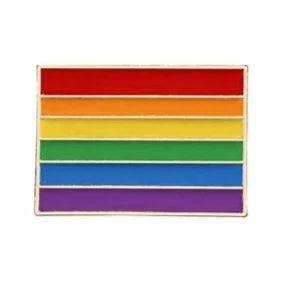 Gay Pride Enamel Badge