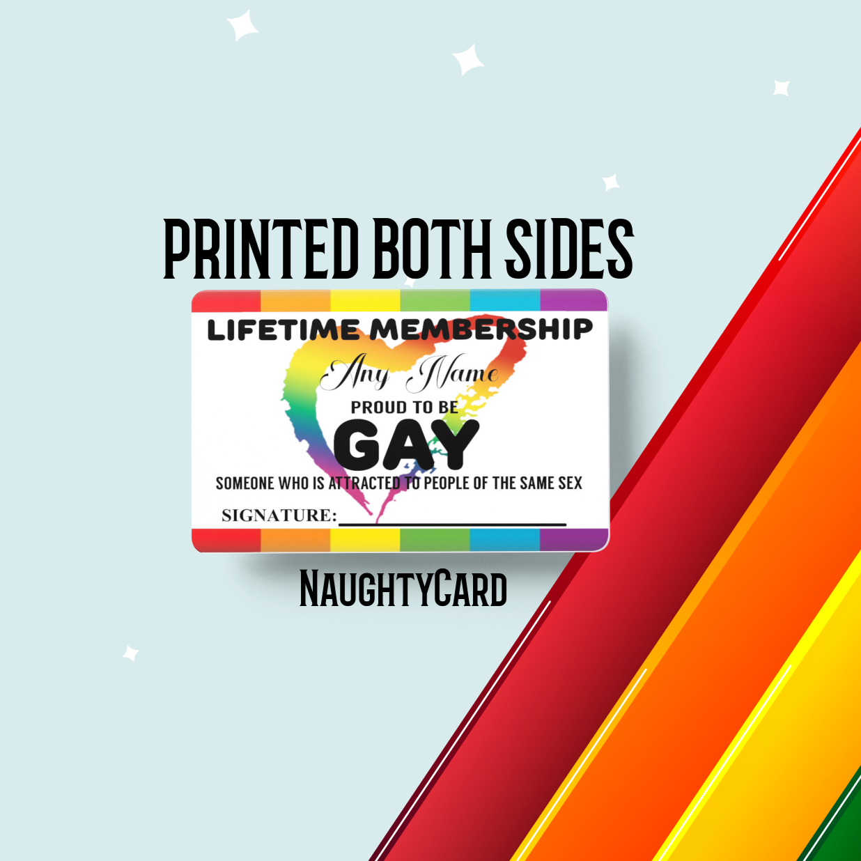 Gay Membership Card - 2023 Design