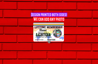 LGBTQIA Card, LGBTQ Membership Card