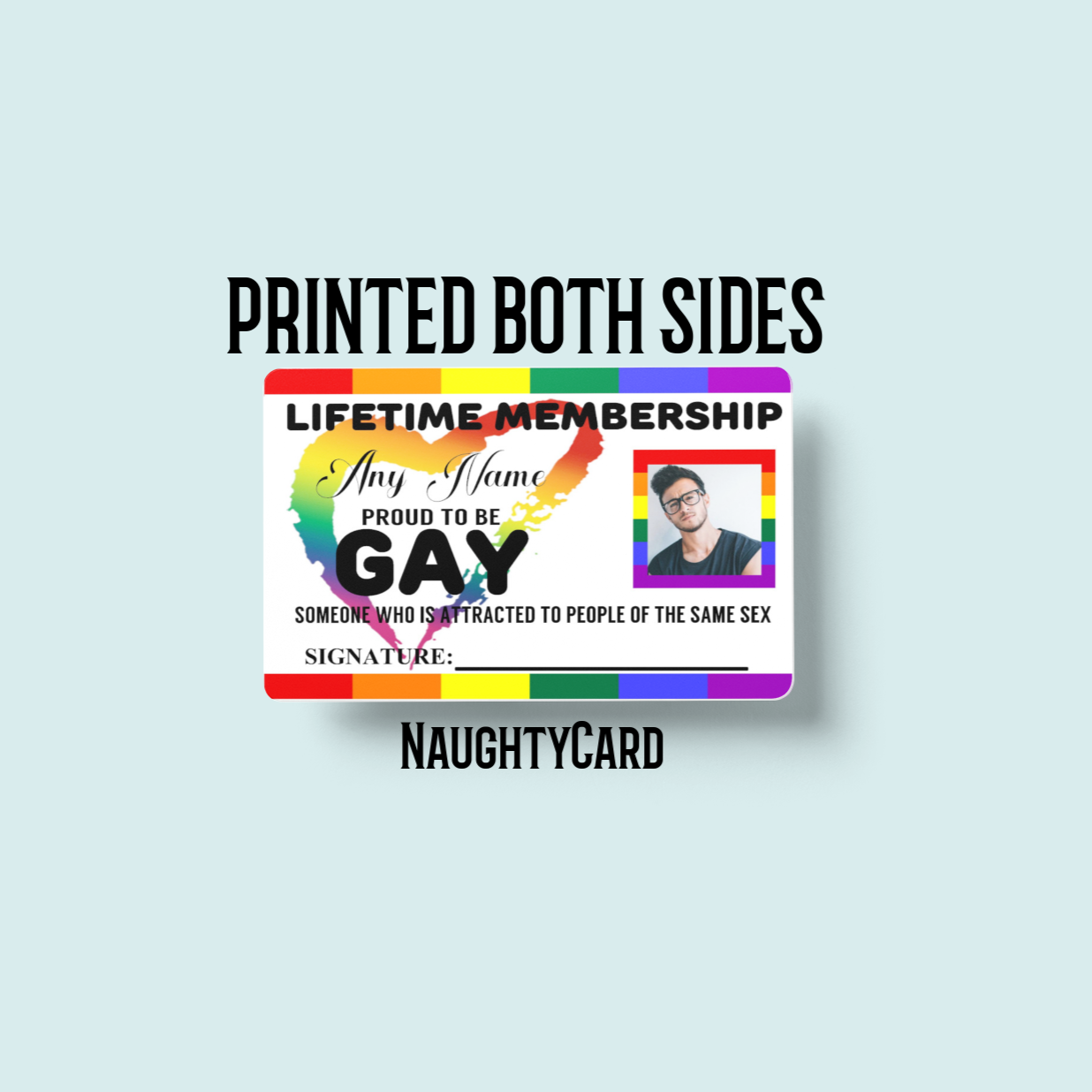 Gay Membership Card - 2023 Design