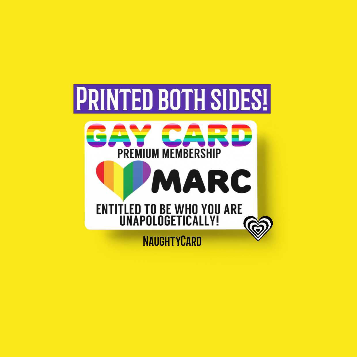 Gay Card 2024 Design