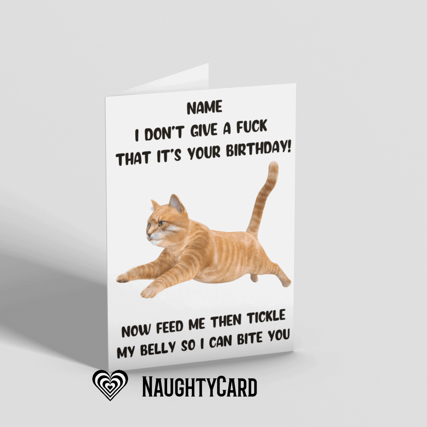 Birthday Card from the cat