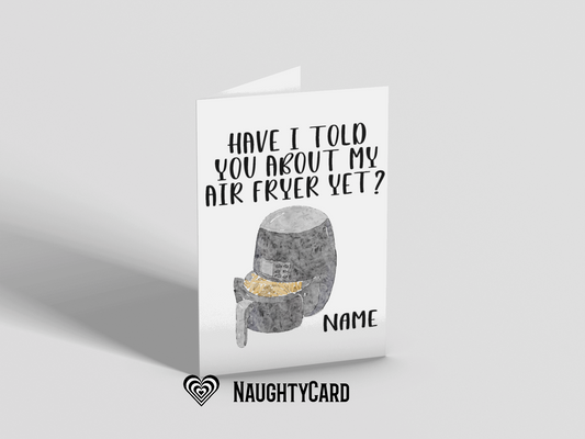 Funny Airfryer Card