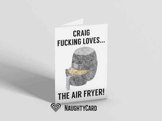 Fucking Love Air Fryer Card