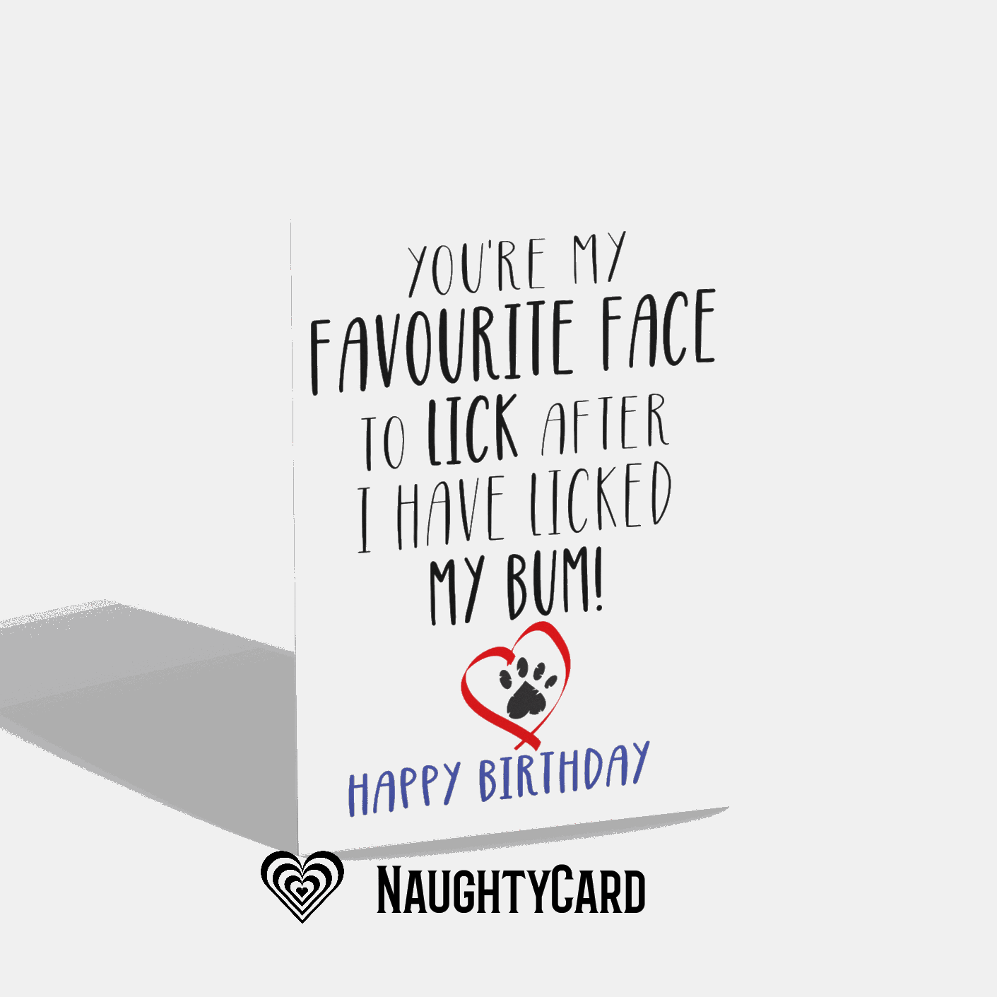 Favourite Face Birthday Card