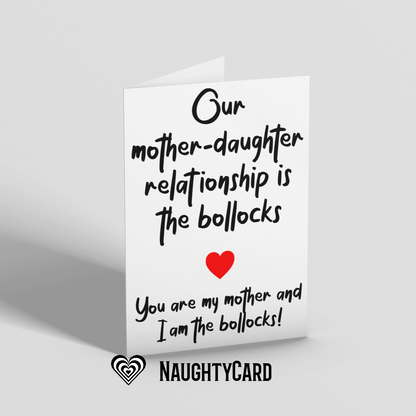 Mum Mother Daughter Card