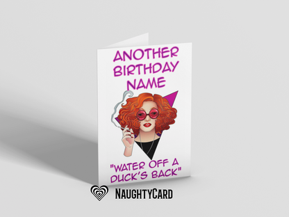 Jinkx Personalised Card