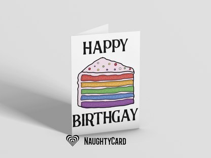 Happy Birthgay - Personalised