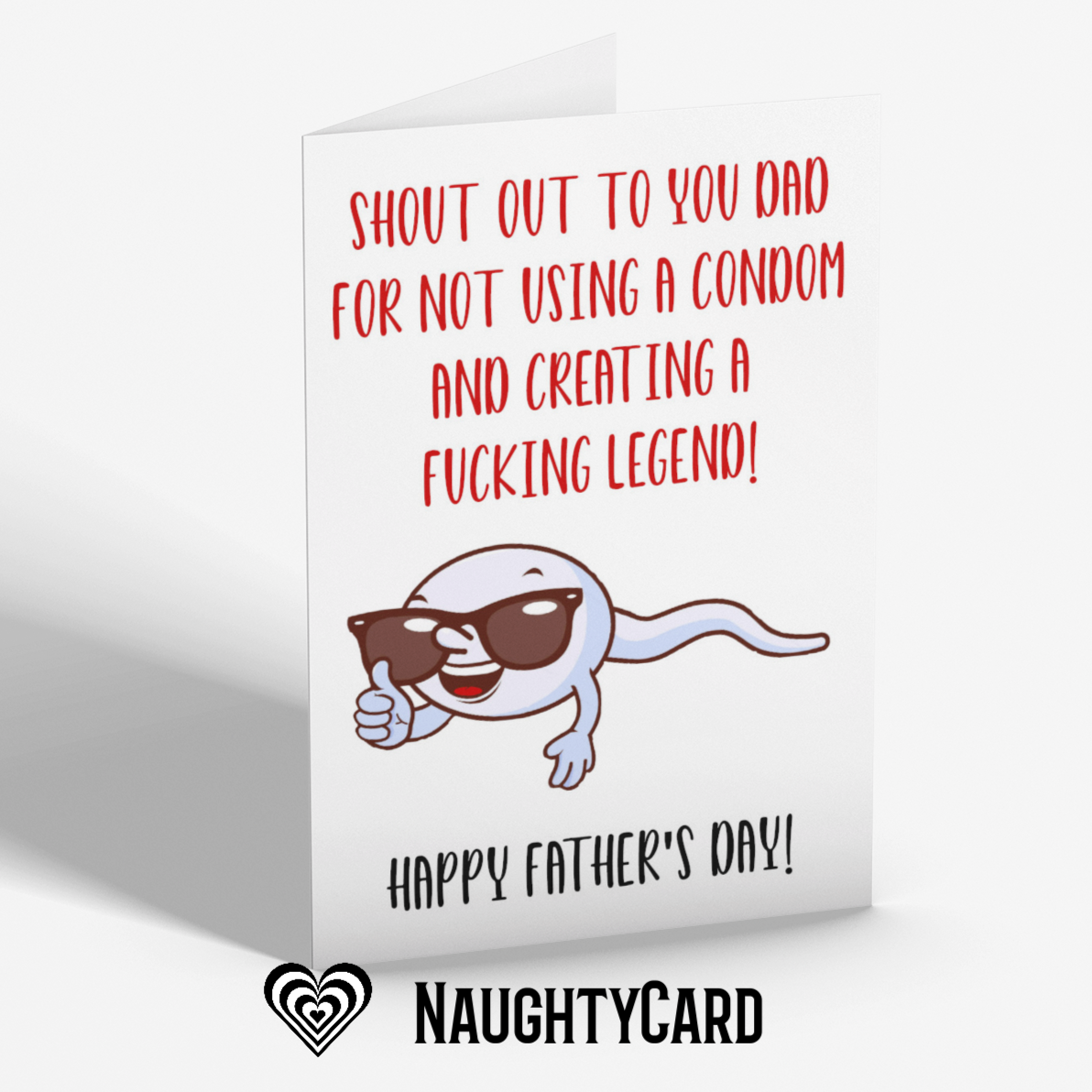 Fucking Legend Fathers Day card