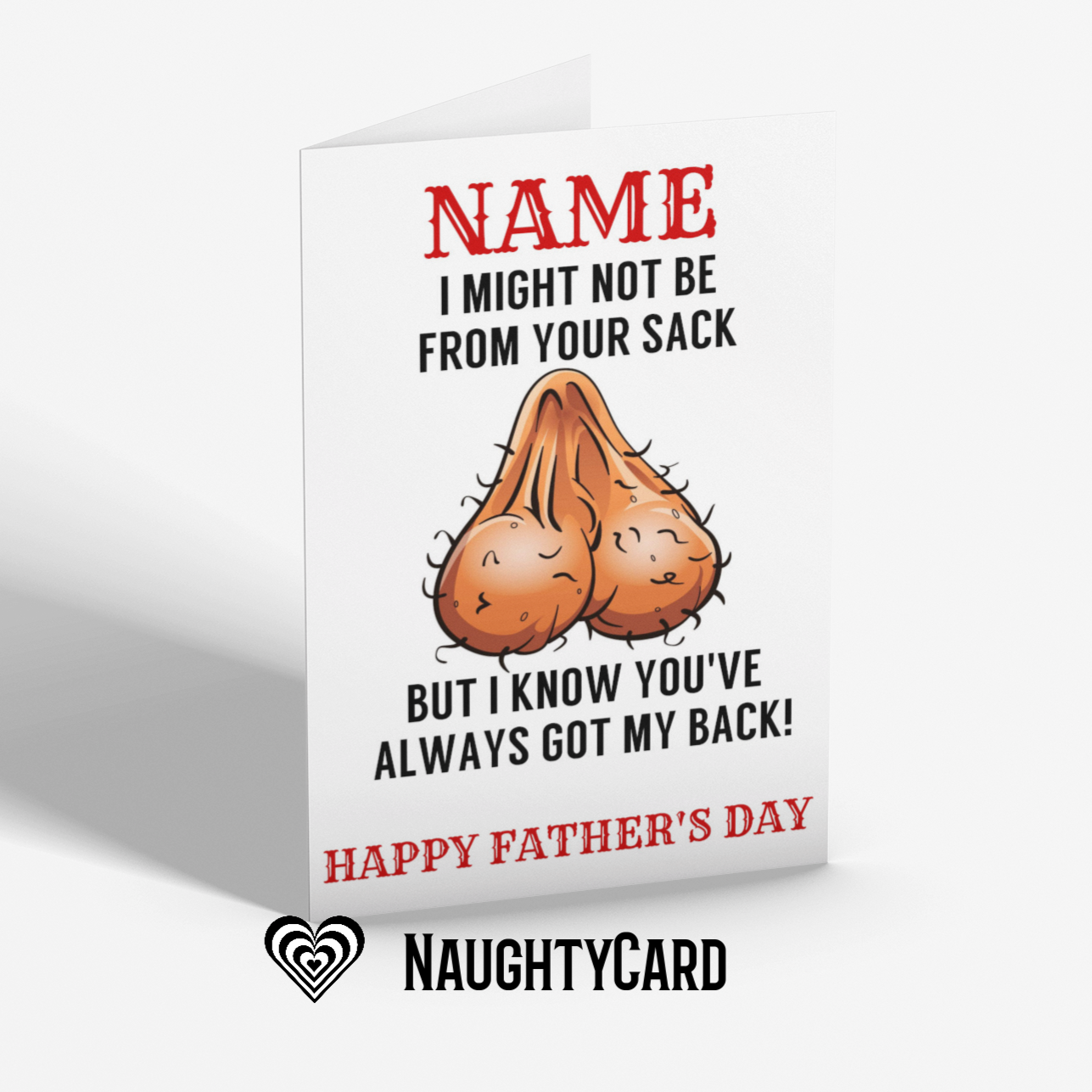 Personalised Step Dad Card Fathers Day