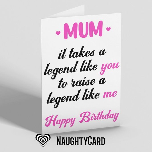 Mum Legend Card