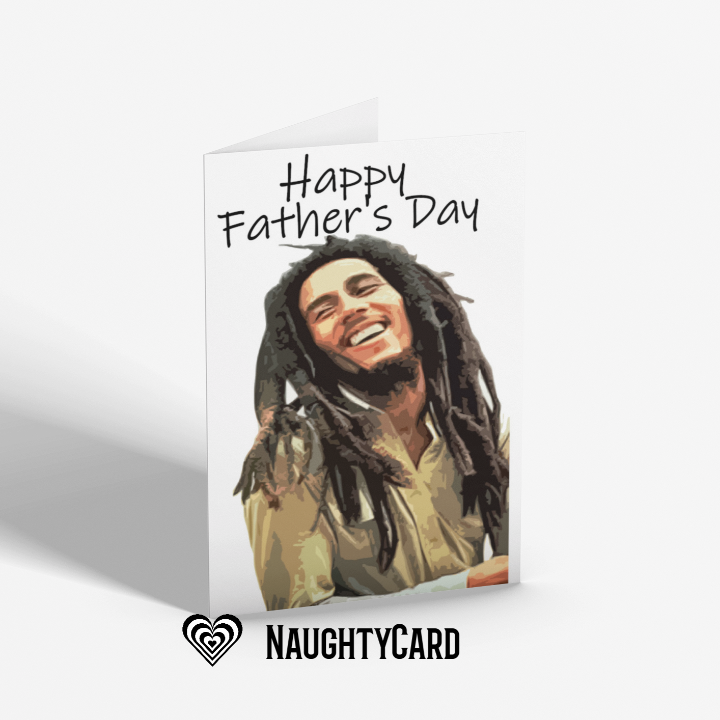 Bob Marley Fathers Day Card - Naughty Card