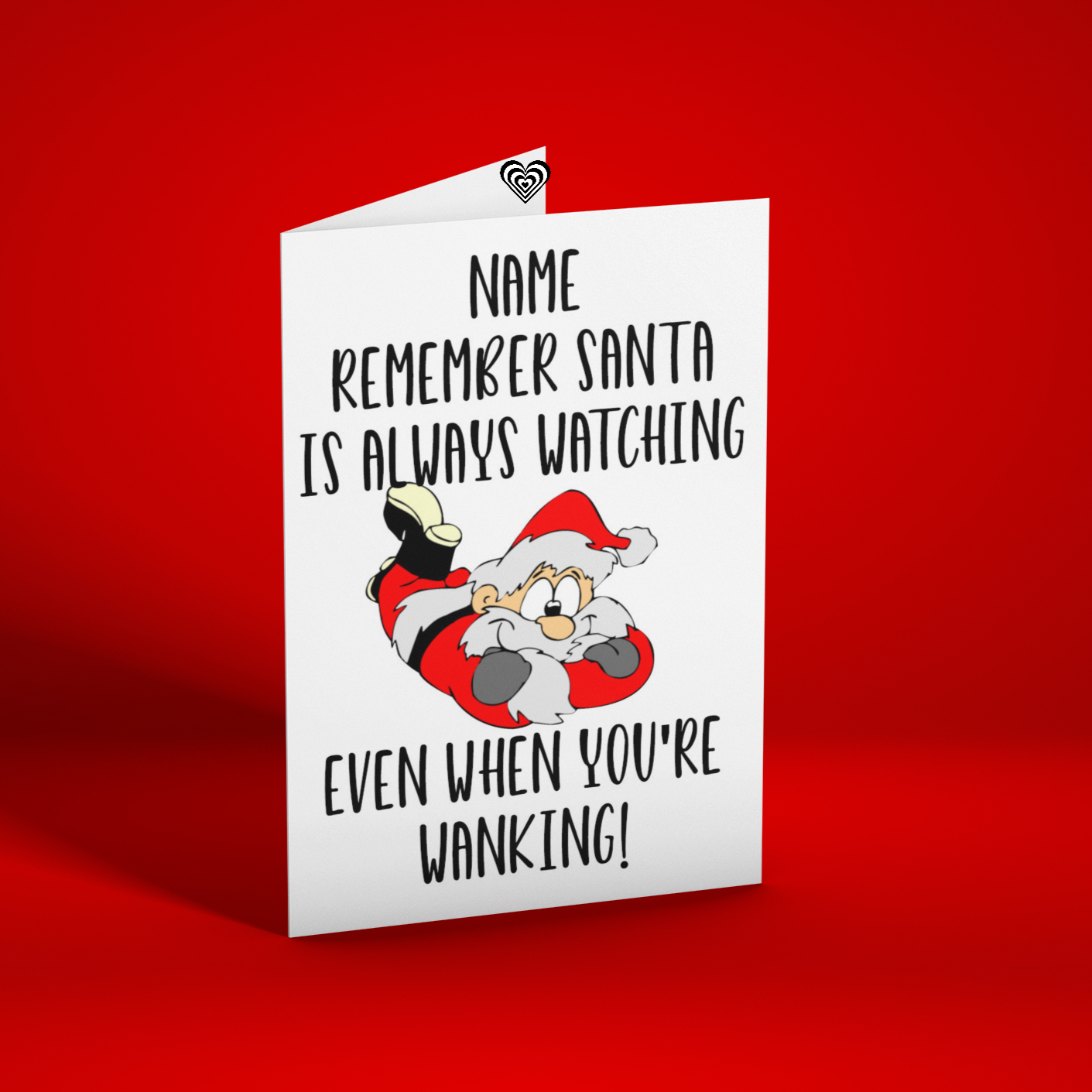 Funny Rude Christmas Card Swearing Christmas Card