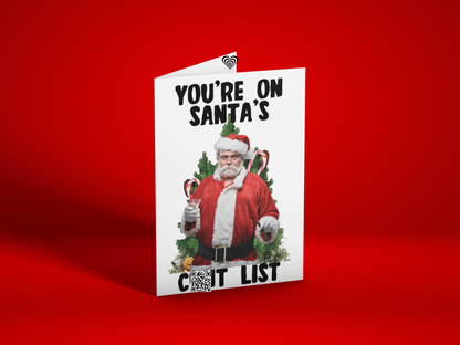 C List Christmas Card