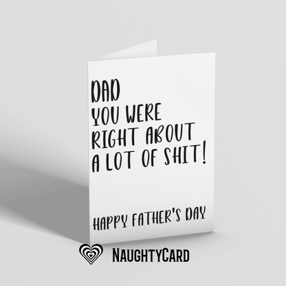 Dad Fathers Day Card