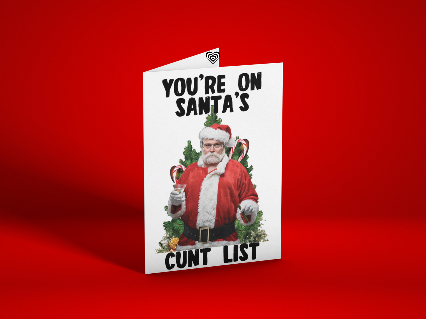 C List Christmas Card