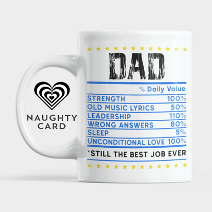 Dad Mug - Daddy Gift - Fathers Day Gift - Daddy Day - Dad Birthday Gift - Dad Christmas Gift