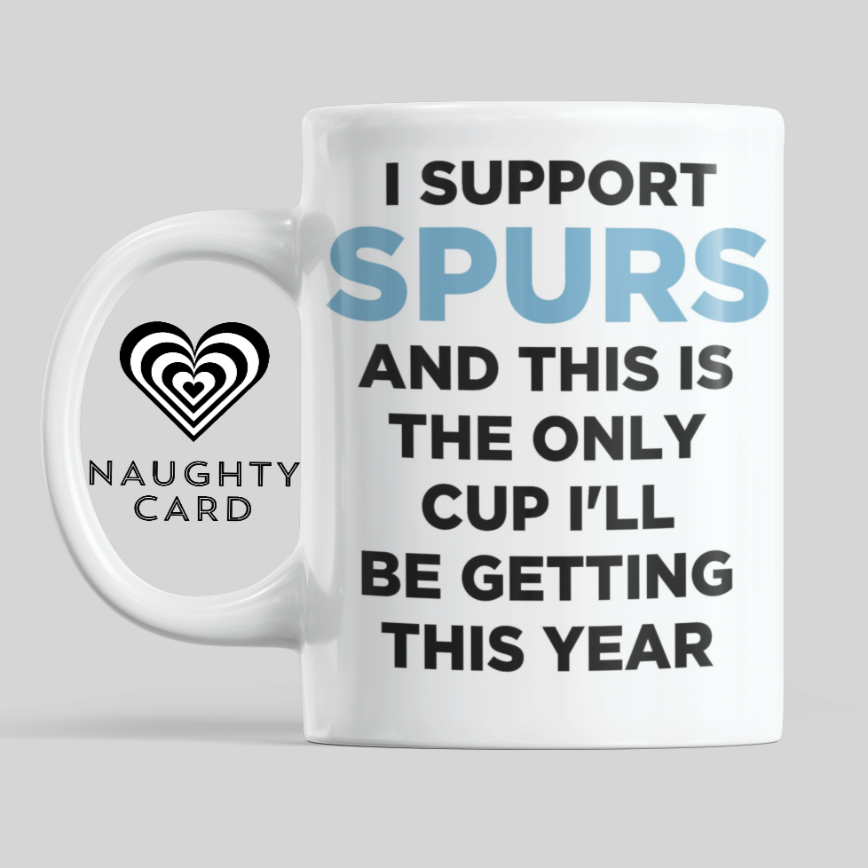 Spurs Mug - Personalsied Fottball Gift