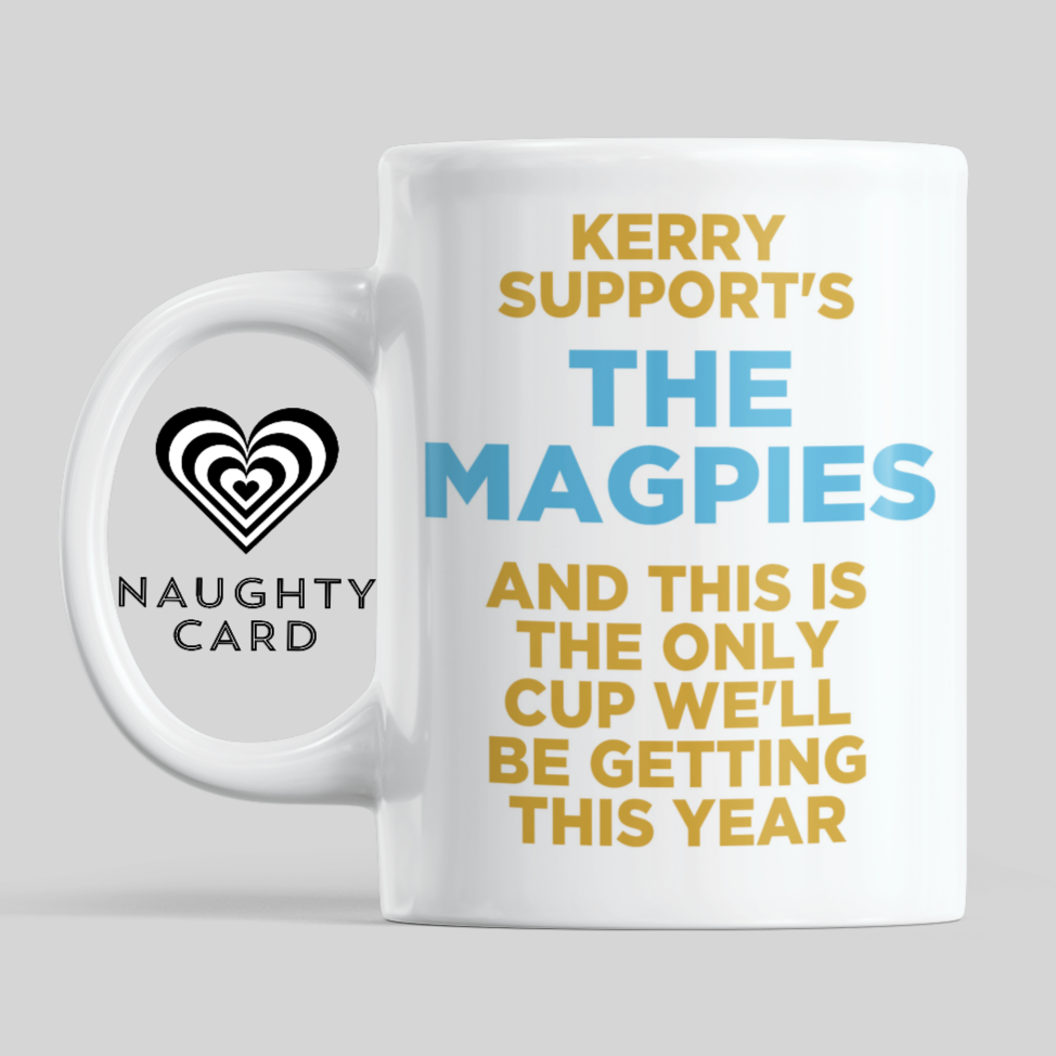 The Magpies Personalsied Mug - Birthday Gift - Valentine Gift