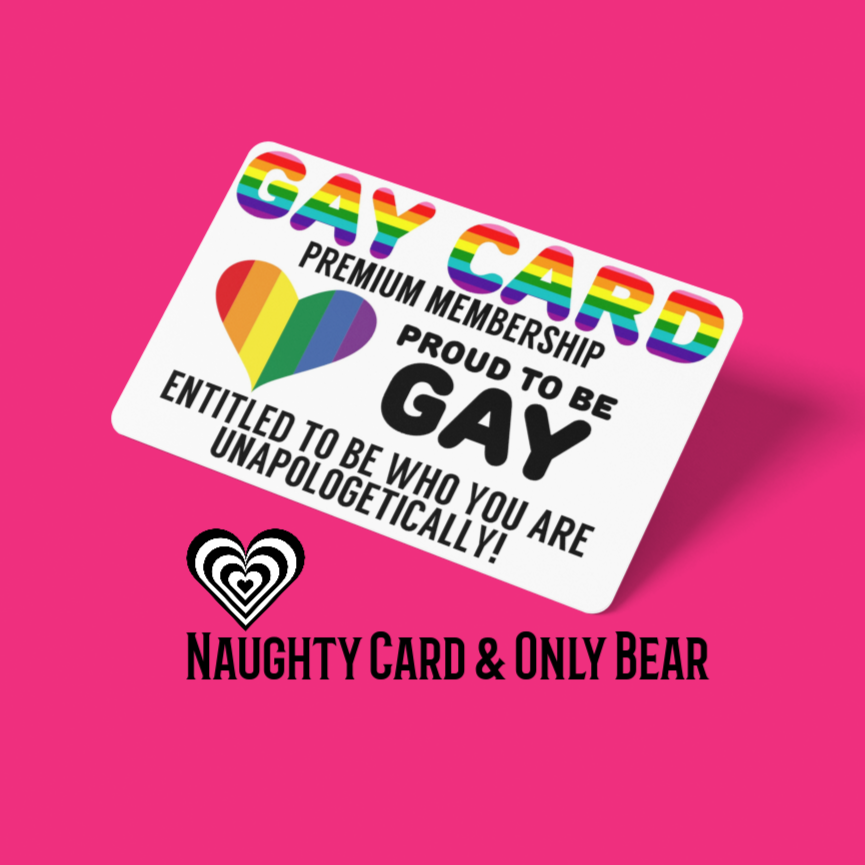 Gay card from NaughtyCard