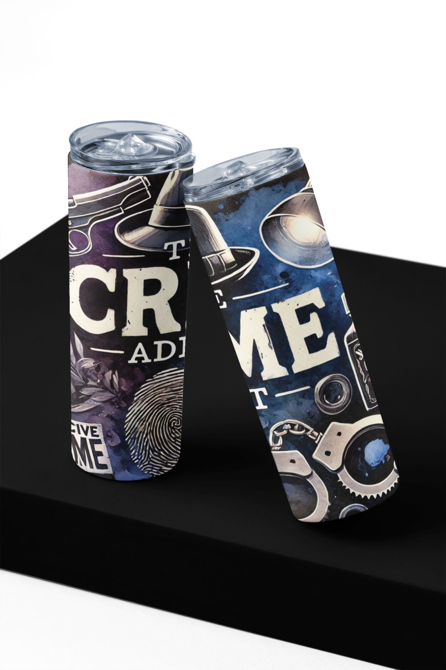 True Crime Addict Thermal Tumbler