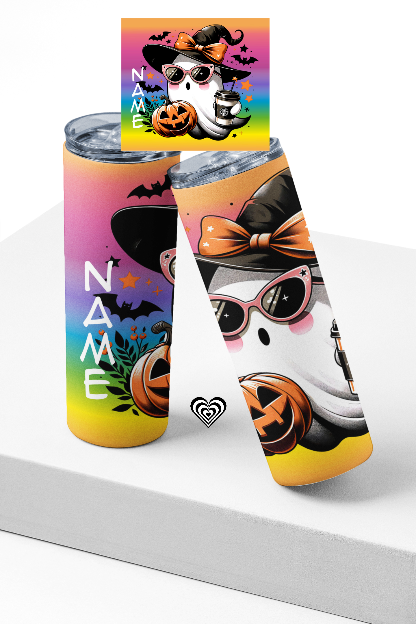 Halloween Thermal Skinny Tumbler 20 OZ