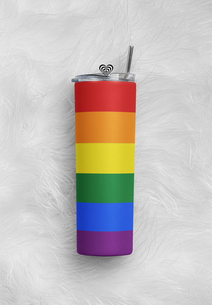 LGBTQ Thermal Skinny Tumbler