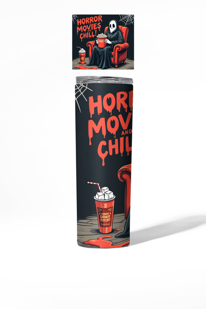 Horror Movie Thermal Skinny Tumbler