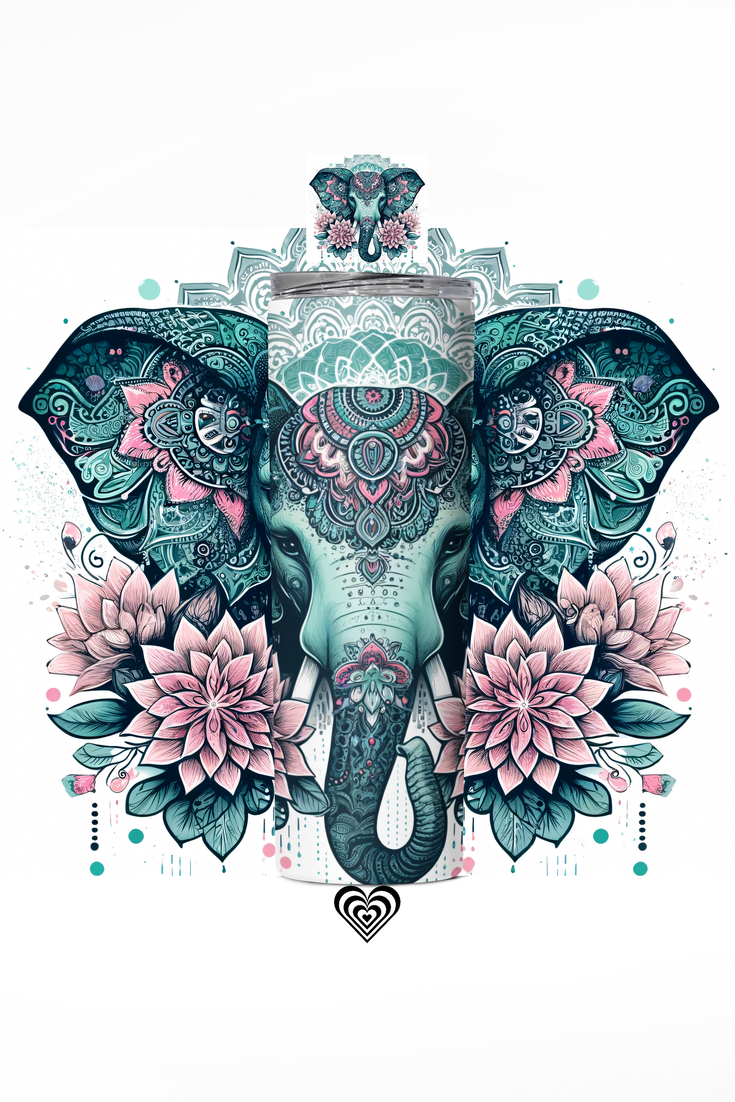 Elephant Thermal Skinny Tumbler