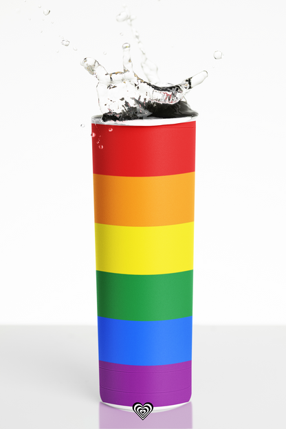 LGBTQ Thermal Skinny Tumbler