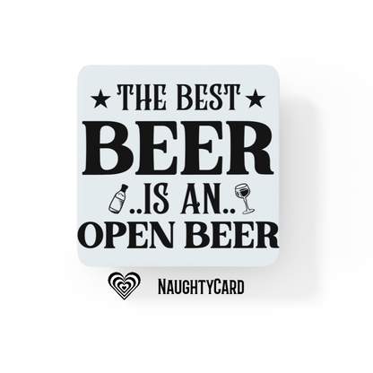 the best beer glass coaster