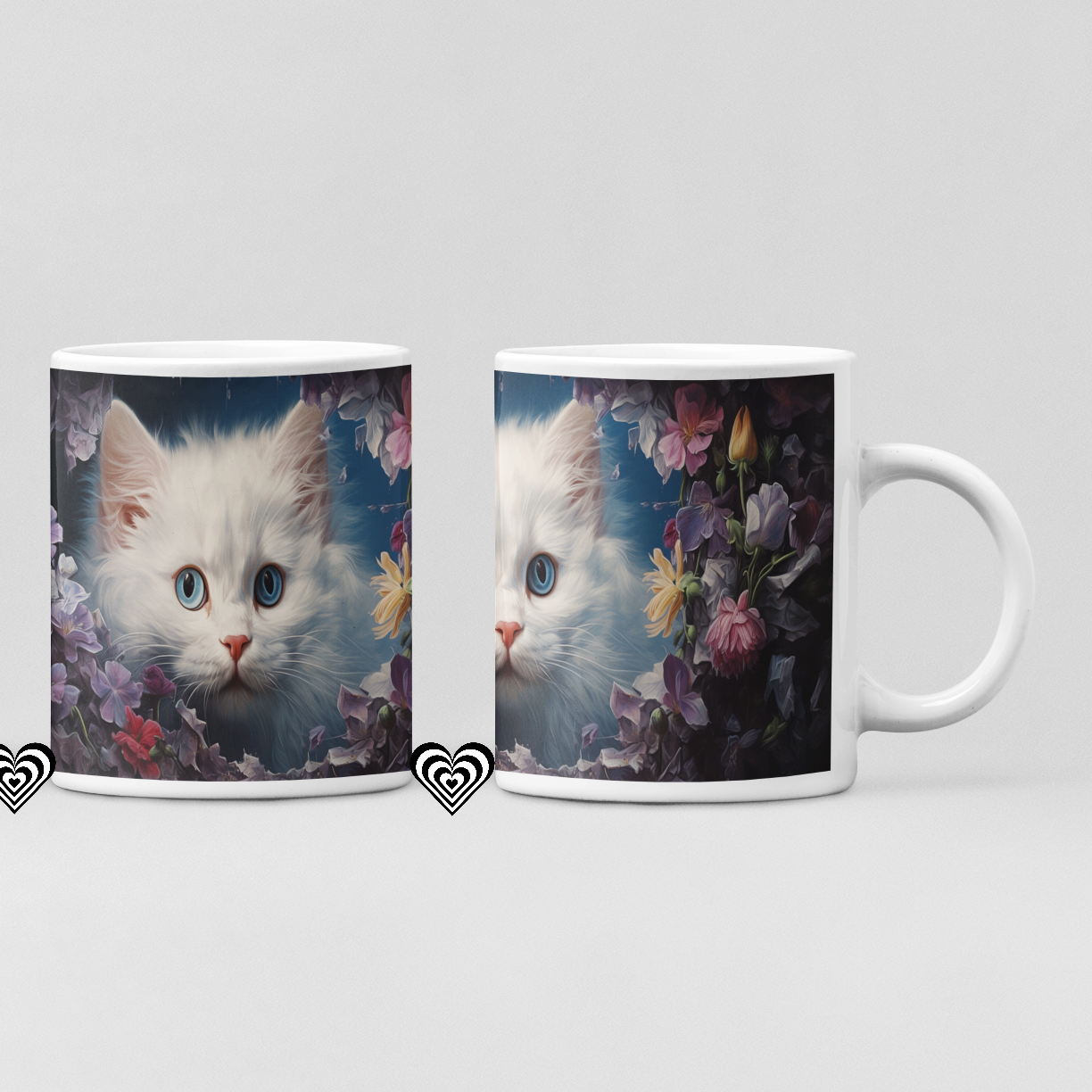 Right Side Personalised 3d cat mug from naughtycard. Chritmas Gift, Birthday Gift, Secret Santa, New Trending, 3d art