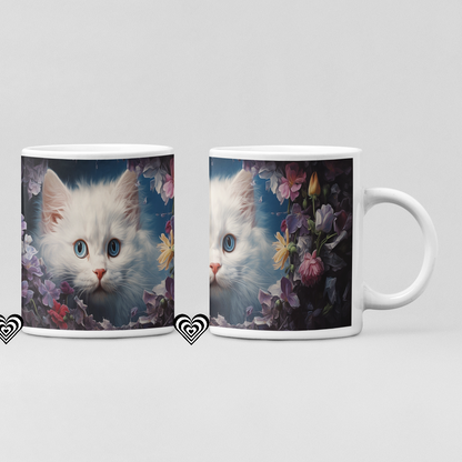 Right Side Personalised 3d cat mug from naughtycard. Chritmas Gift, Birthday Gift, Secret Santa, New Trending, 3d art