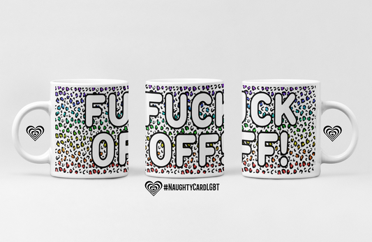 F off adult humour novelty mug 