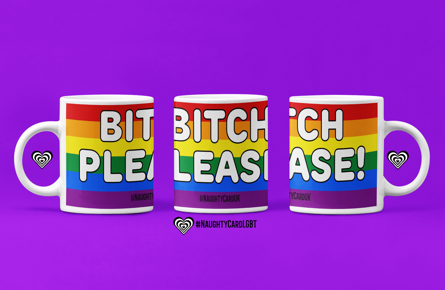 gay pride mug from naughtycard Bitch Please Mug - 