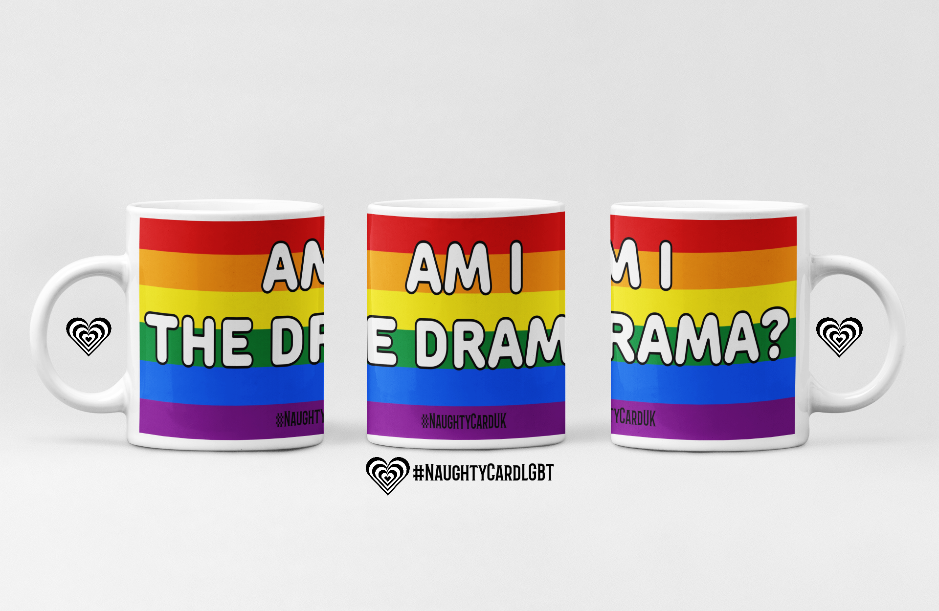 am i the drara mug from naughtycard LGBT - Gay pride 