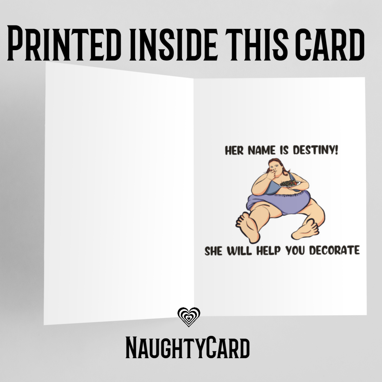 Stripper Kneeling, Funny Birthday Card